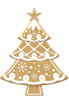 Shop For 12" Metal Embossed Hanger: Gingerbread Tree