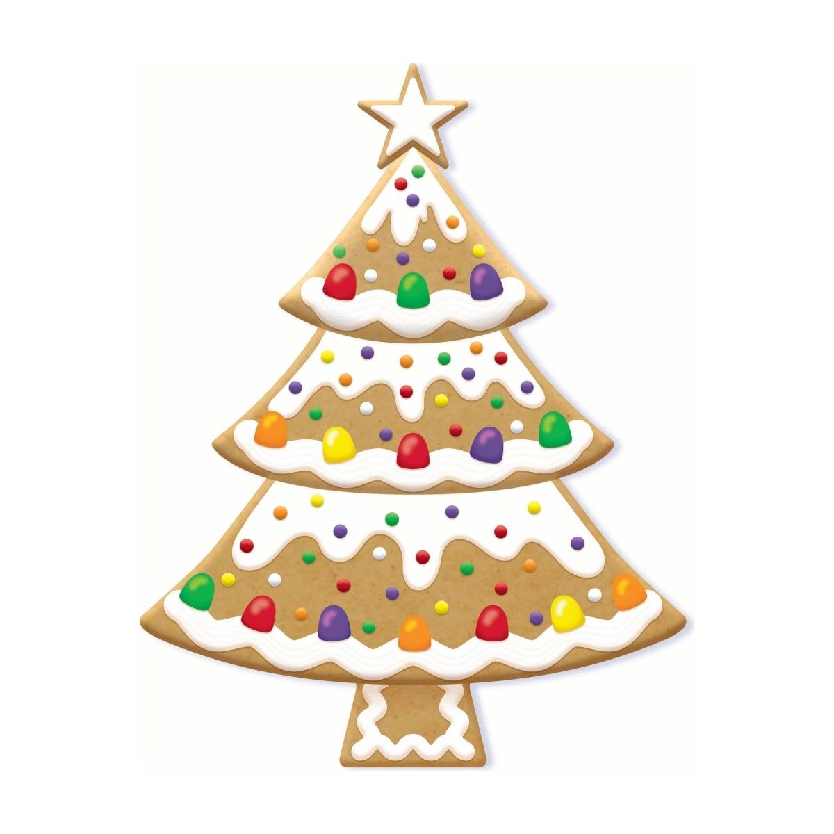 Shop For 12" Metal Embossed Hanger: Gingerbread Tree Gumdrops