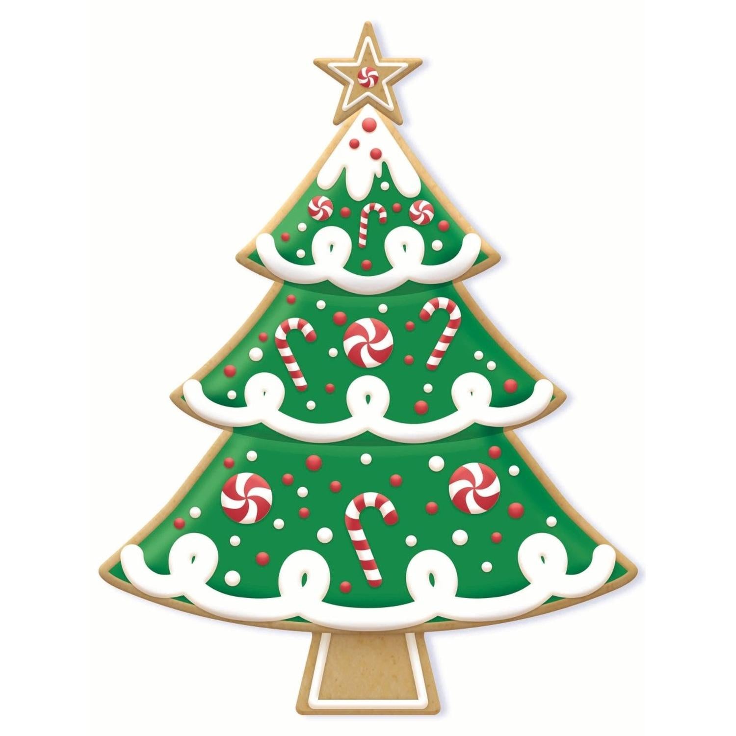 Shop For 12" Metal Embossed Hanger: Peppermint Cookie Tree