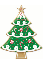 Shop For 12" Metal Embossed Hanger: Peppermint Cookie Tree