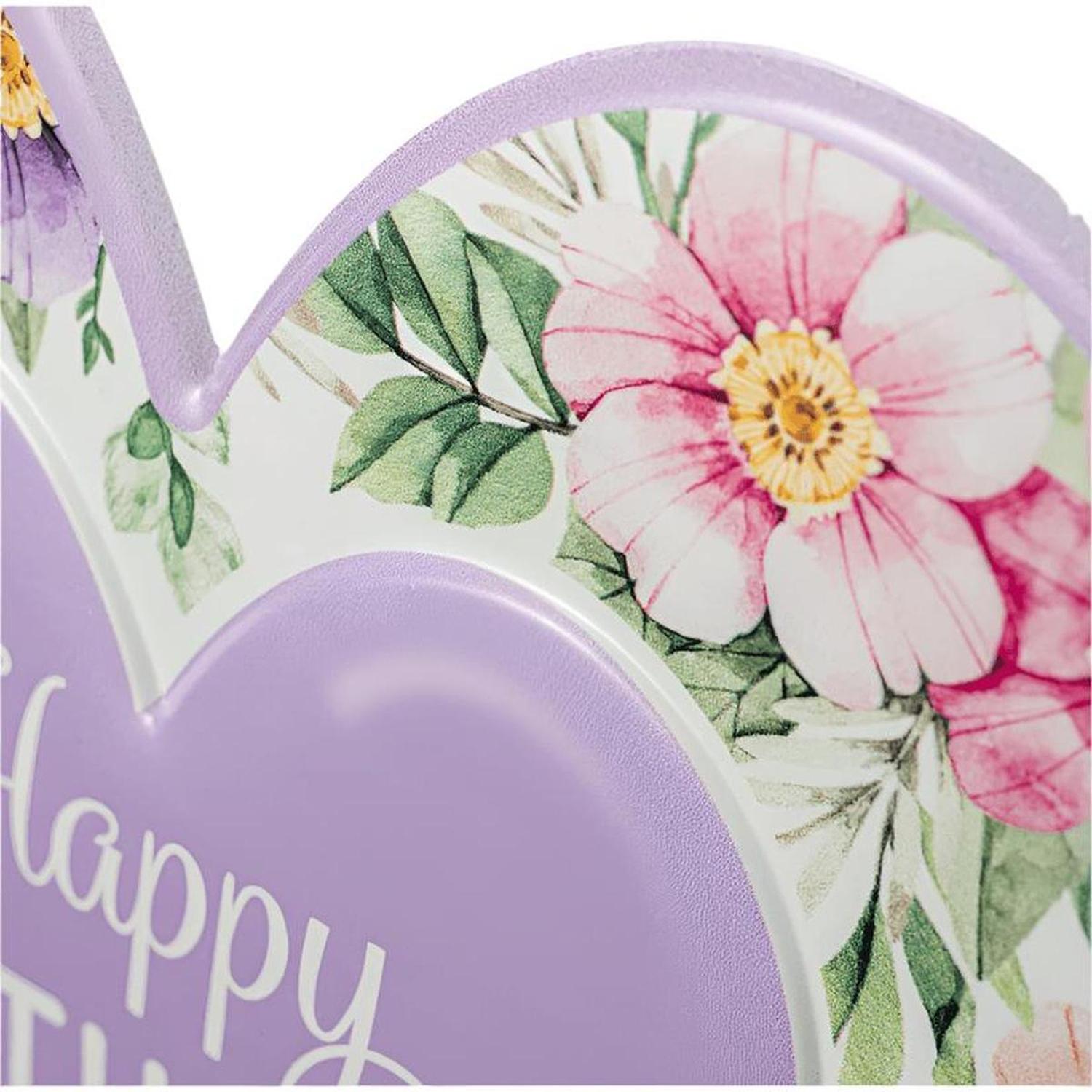 Shop For 12" Metal Embossed Heart Hanger: Happy Mother's Day