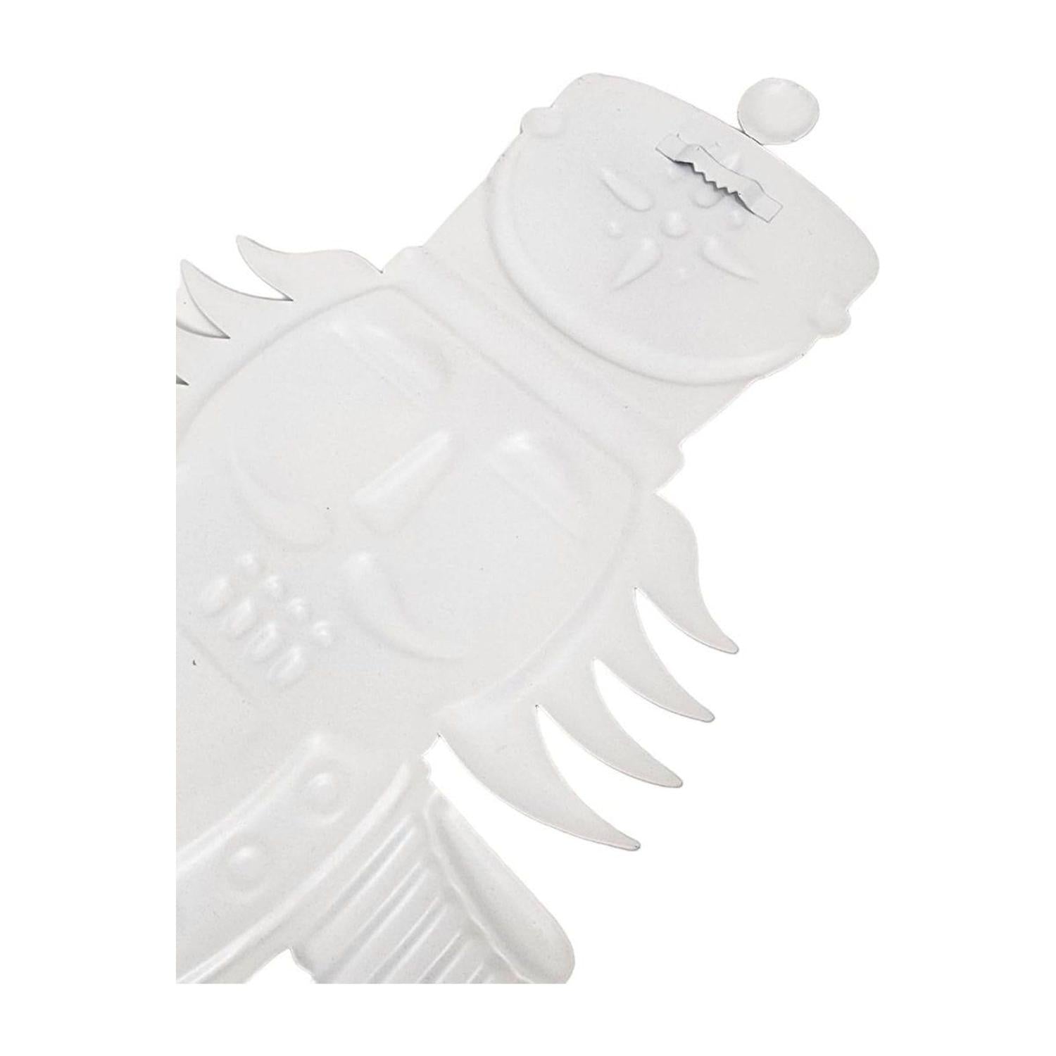 12" Metal Embossed Nutcracker