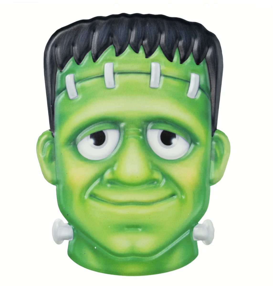 Shop For 12" Metal Embossed Sign: Frankenstein (Green)