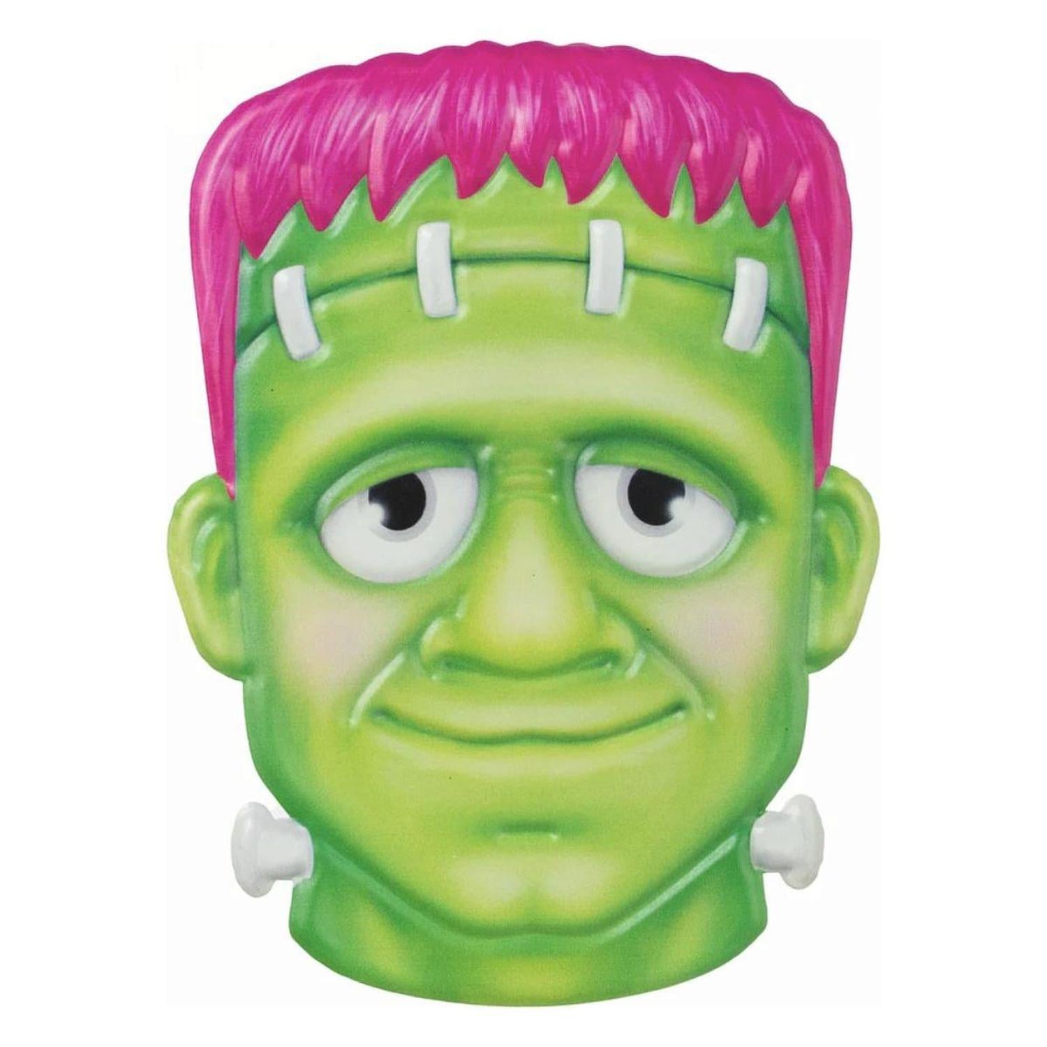 Shop For 12" Metal Embossed Sign: Frankenstein (Pink)