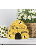 Shop For 12" Metal Embossed Sign: Welcome To Our Hive MD0793