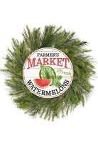 Shop For 12" Metal Farmer's Market Sign: Watermelons