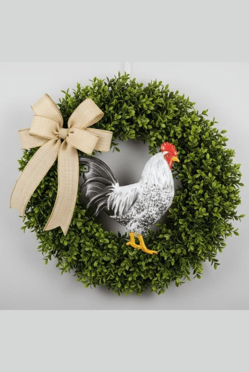 rooster plant hanger Shop our 12" Metal Rooster Hanger: White – Michelle's aDOORable Creations