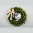 Shop For 12" Metal Rooster Hanger: Black/White