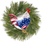 Shop For 12" Metal Rooster Hanger: Patriotic RWB