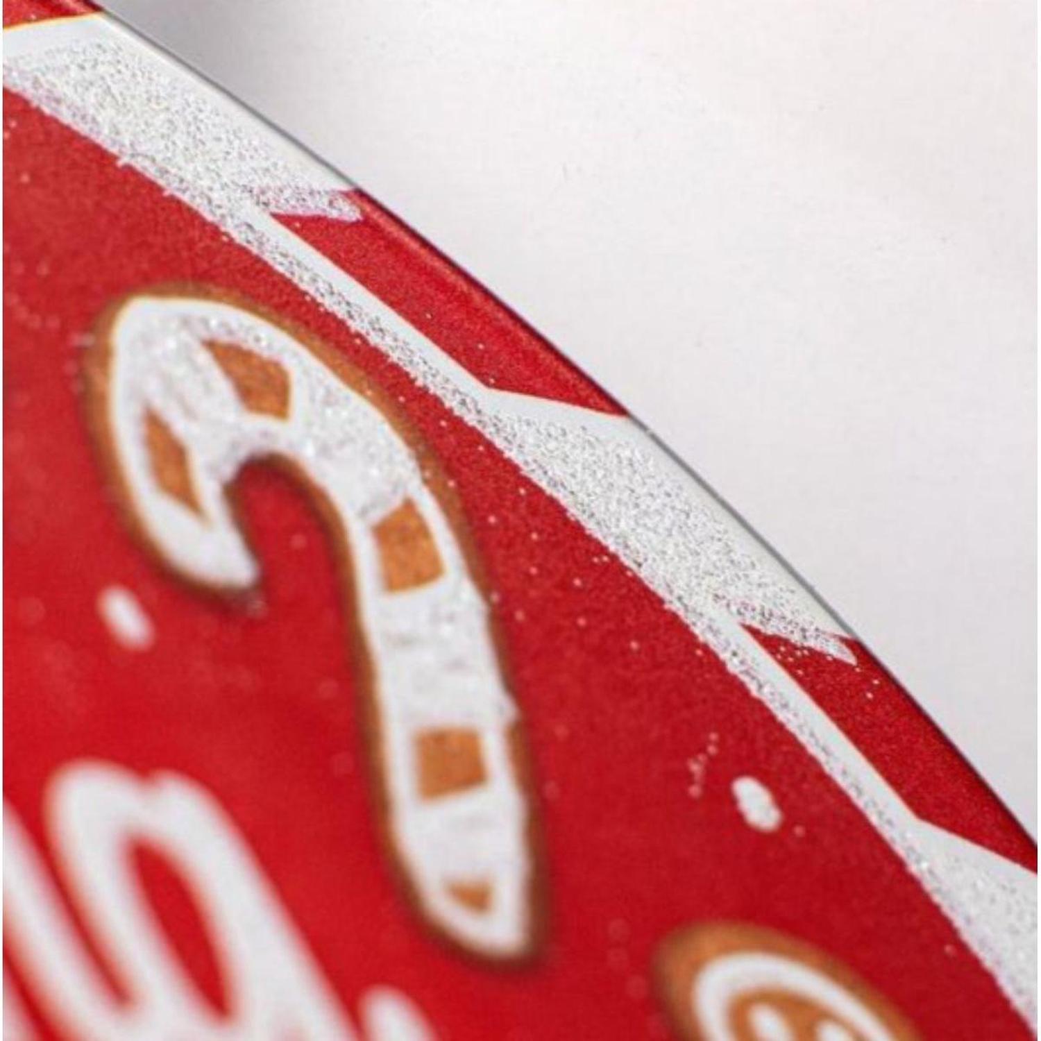 12" Metal Round Sign: Baking Spirits Bright