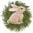 Shop For 12" Metal Sitting Bunny: Tan