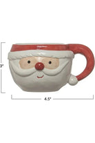 Shop For 12 Oz Stoneware Santa Mug w/Hat Handle