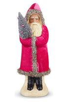 Shop For 12" Pink Velvet Belsnickel Santa Figure