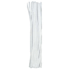 Shop For 12" Pipe Cleaner Stems: 6mm Chenille White