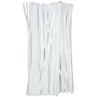 Shop For 12" Pipe Cleaner Stems: 6mm Chenille White