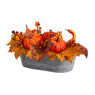 Shop For 12” Pumpkin and Berries Autumn Artificial Arrangement