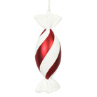 Shop For 12" Red White Swirl Drop Candy Ornament