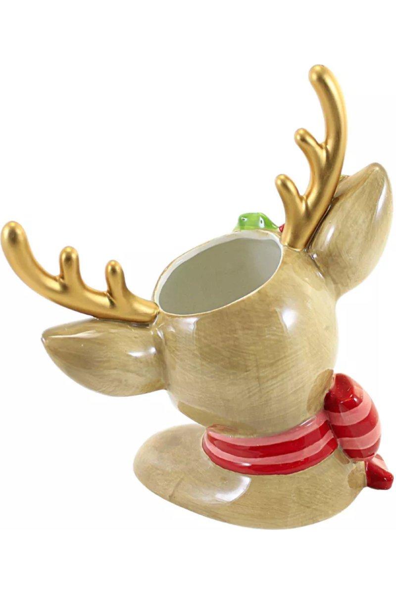 Shop For 12" Retro Deer Head Vase