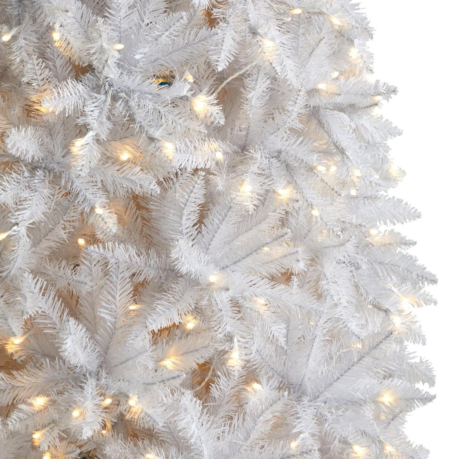 Shop For 12’ Slim White Artificial Christmas Tree