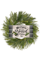 Shop For 12" Waterproof Sign: Cotton Pod Simply Blessed