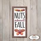 Shop For 12" Wood Sign: Nuts About Fall