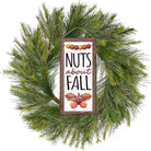 Shop For 12" Wood Sign: Nuts About Fall