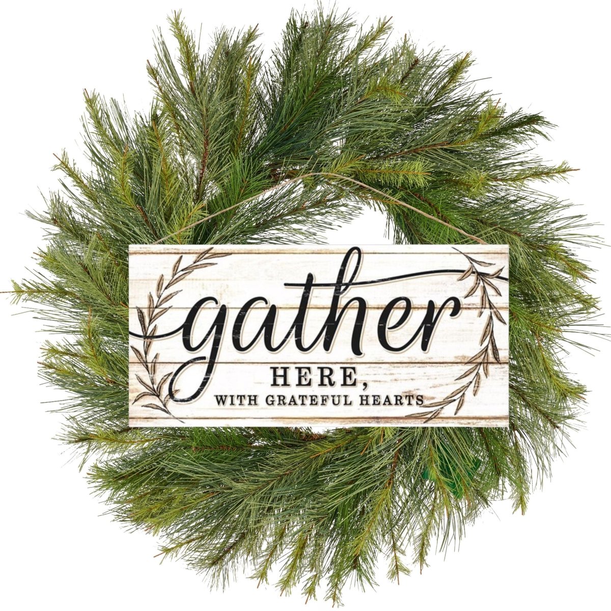 Shop For 12" Wooden Sign: Gather Here
