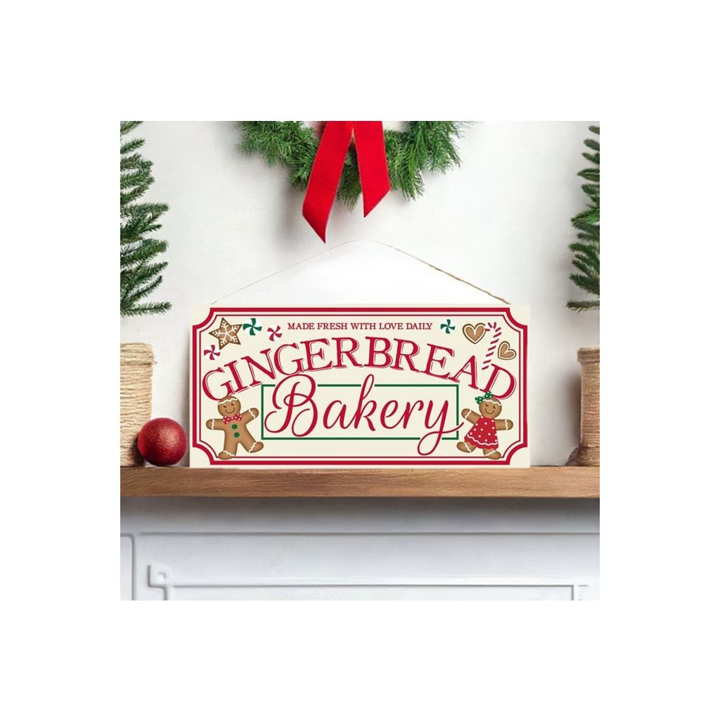 Shop For 12" Wooden Sign: Gingerbread Bakery at Michelle's aDOORable Creations
