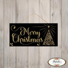 Shop For 12" Wooden Sign: Glitter Christmas Swirl Tree