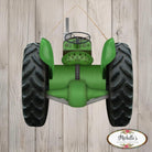 Shop For 12" Wooden Sign: Green Tractor
