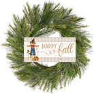 Shop For 12" Wooden Sign: Happy Fall Scarecrow