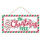 Shop For 12" Wooden Sign: Oh Christmas Tree