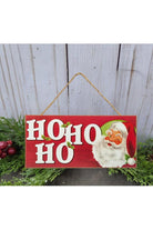 Shop For 12" Wooden Sign: Vintage Santa Ho Ho Ho