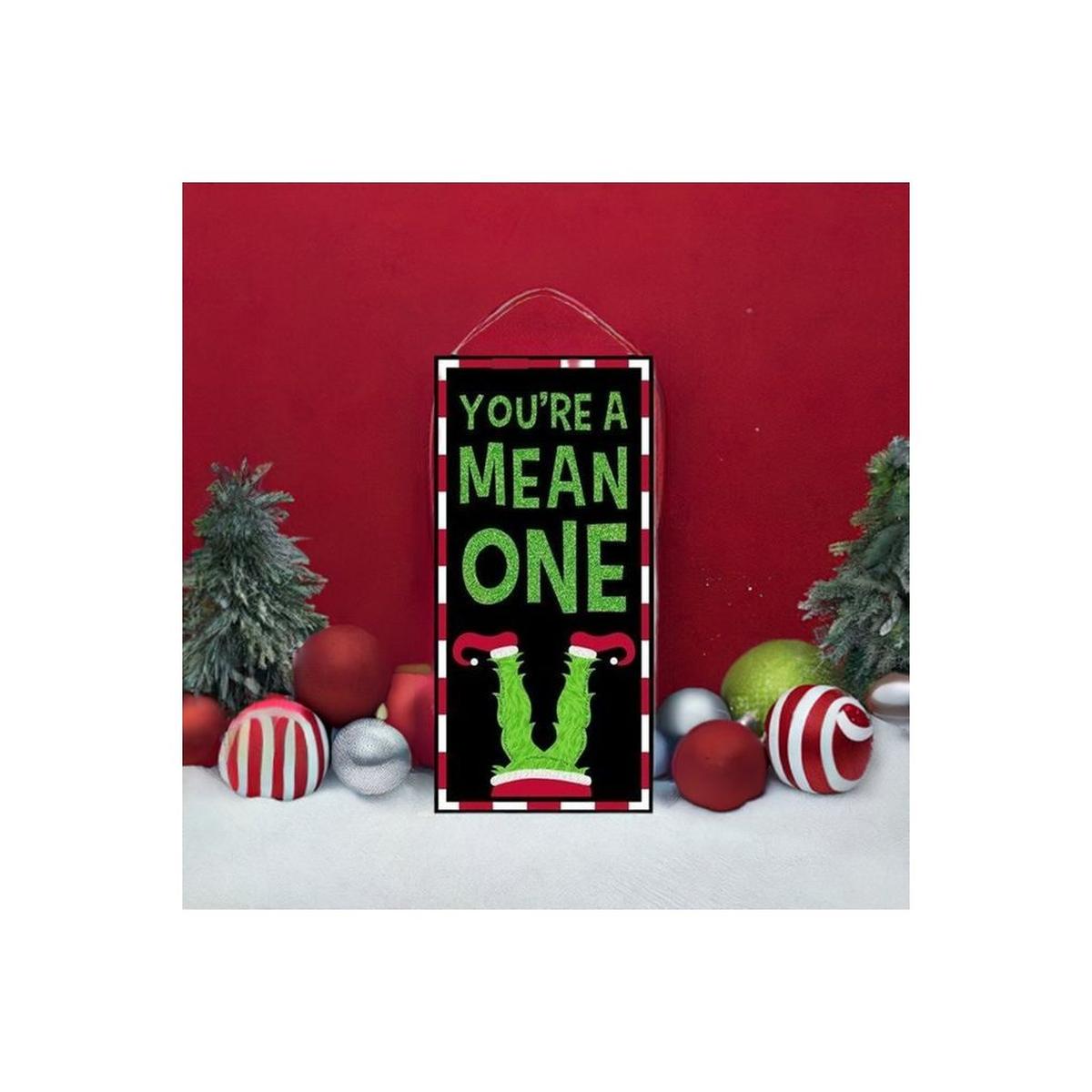 Shop For 12" Wooden Sign: Your A Mean One at Michelle's aDOORable Creations