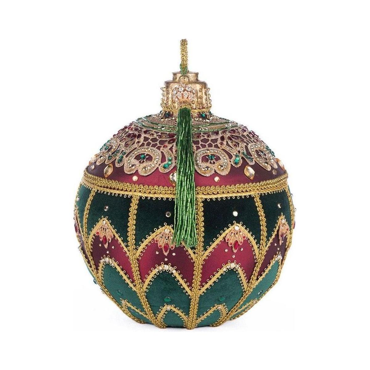 Shop For 12.5" Christmas Castle Ornament Shaped Box