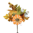 Shop For 12in Pumpkin Berry Leaves Pick