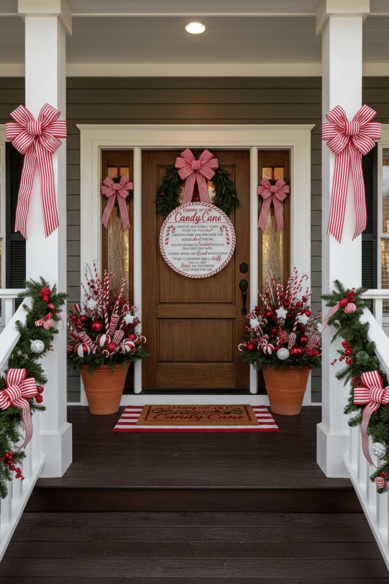 Shop For 12in Round Metal Sign: Legend Candy Cane
