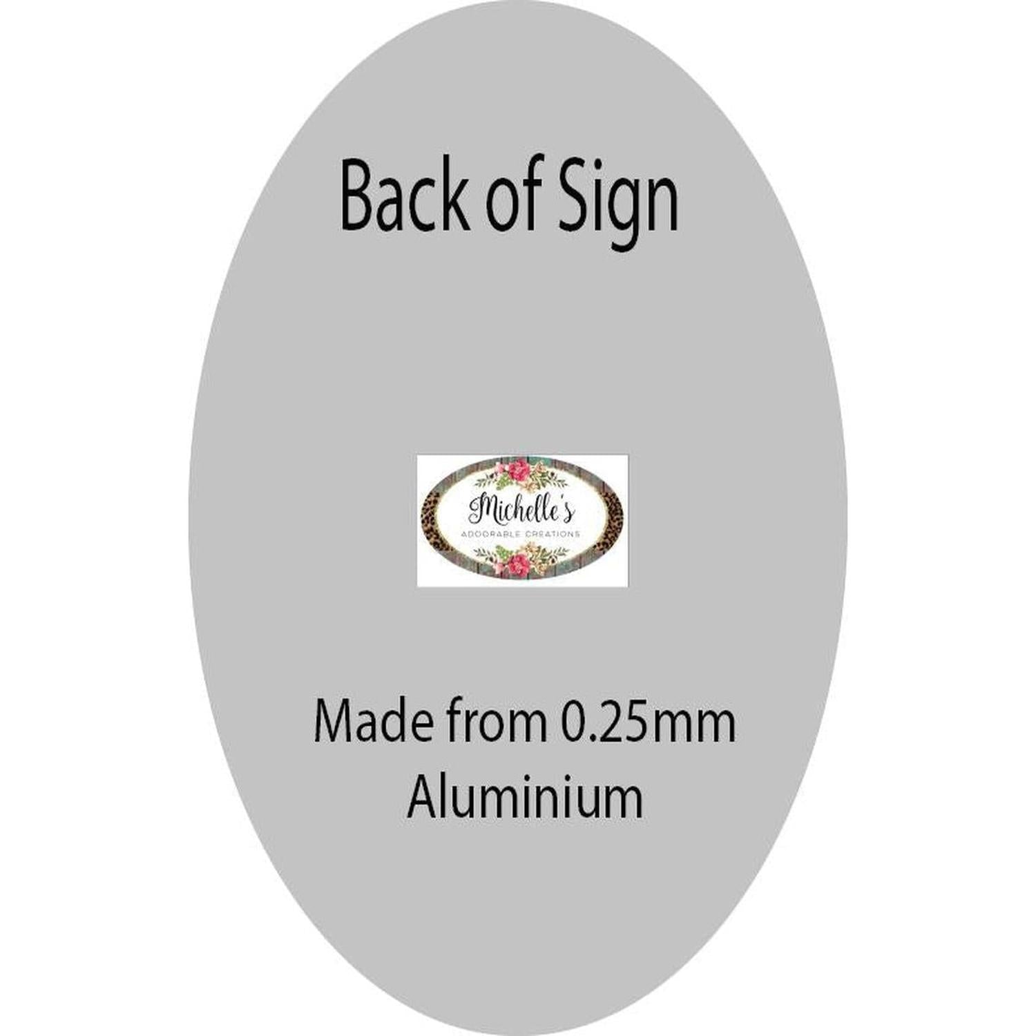 12in Waterproof Sign: Cracked Easter Bunny Egg