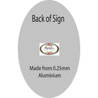 Shop For 12in Waterproof Sign: Cracked Easter Bunny Egg