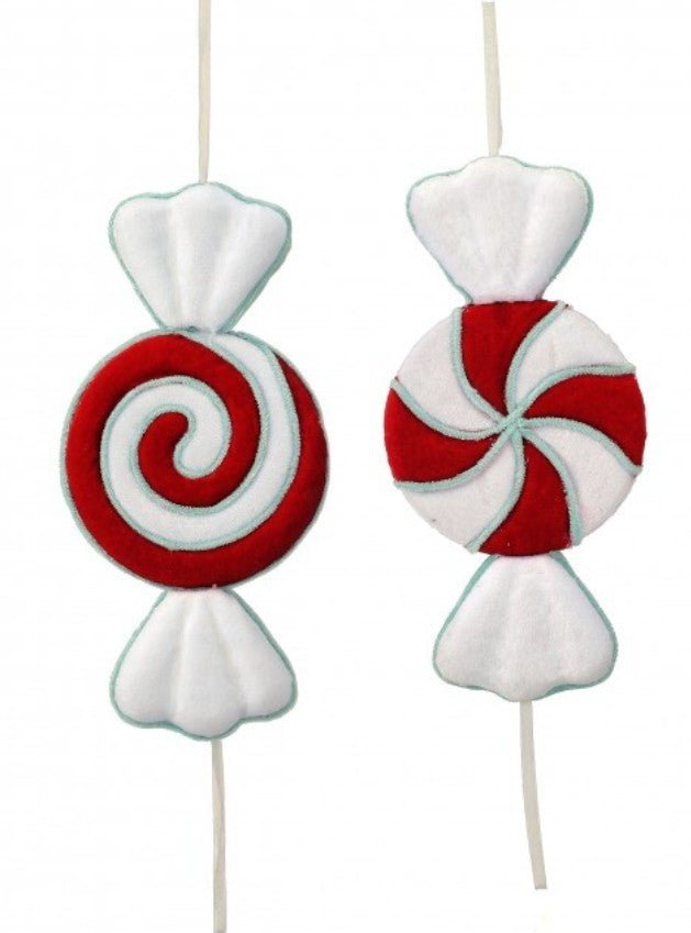 Shop For 12inch Peppermint Ornaments (Set of 2)