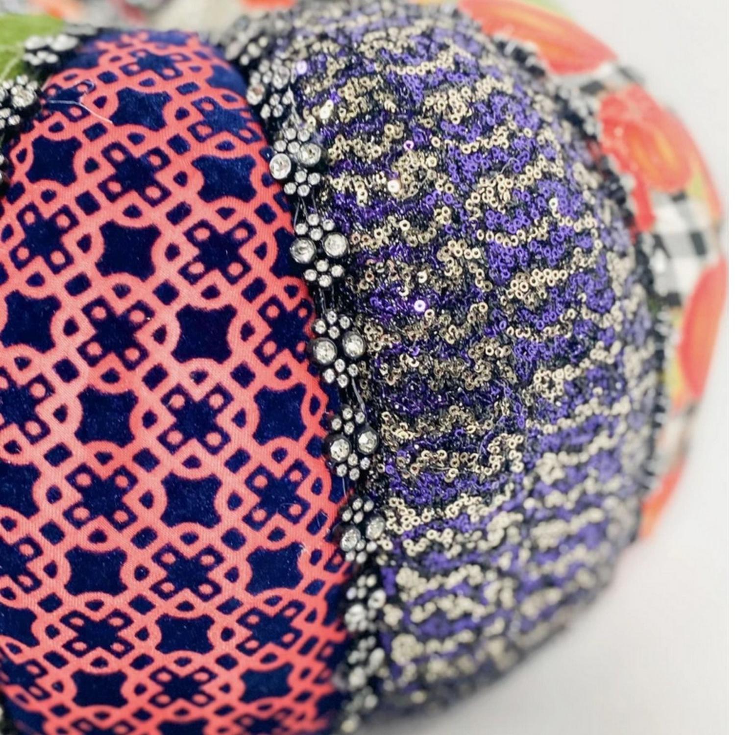 13" Designer Autumn Pumpkin: Multi