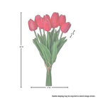 Shop For 13" Eva Dutch Tulip Bundle: Hot Pink