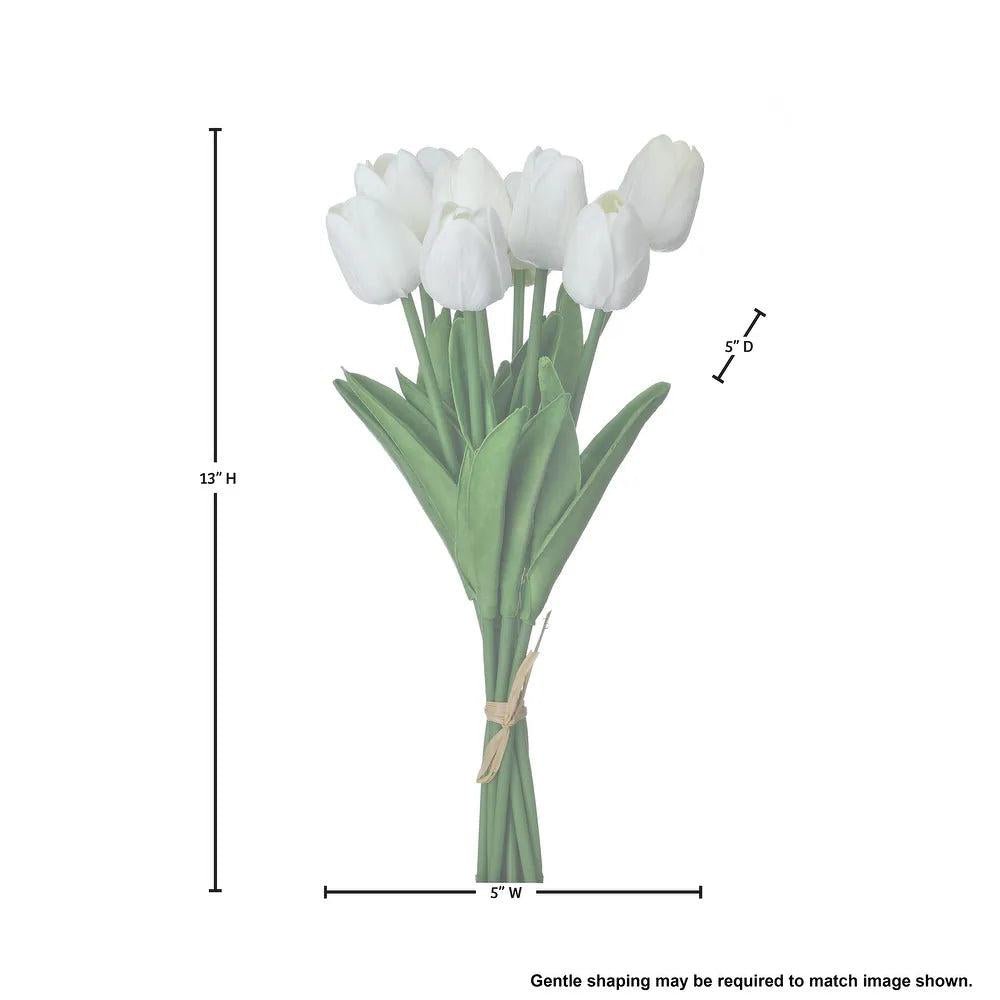 Shop For 13" Eva Dutch Tulip Bundle: White