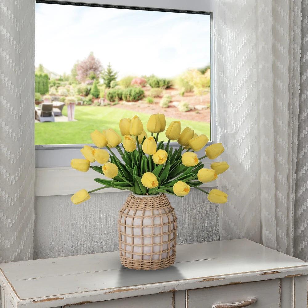 Shop For 13" Eva Dutch Tulip Bundle: Yellow