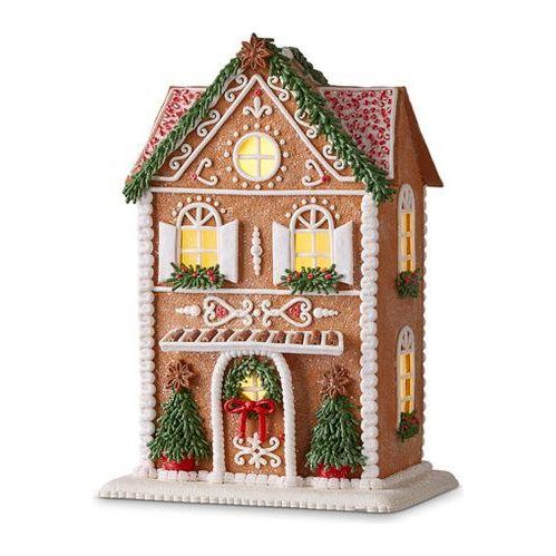 Shop For 13" Lighted Gingerbread House with Trees