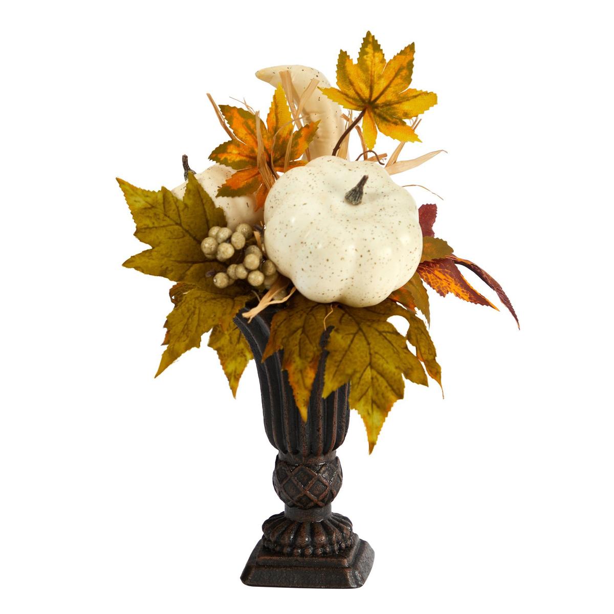 Shop For 13” Pumpkin and Berries Artificial Autumn Arrangement