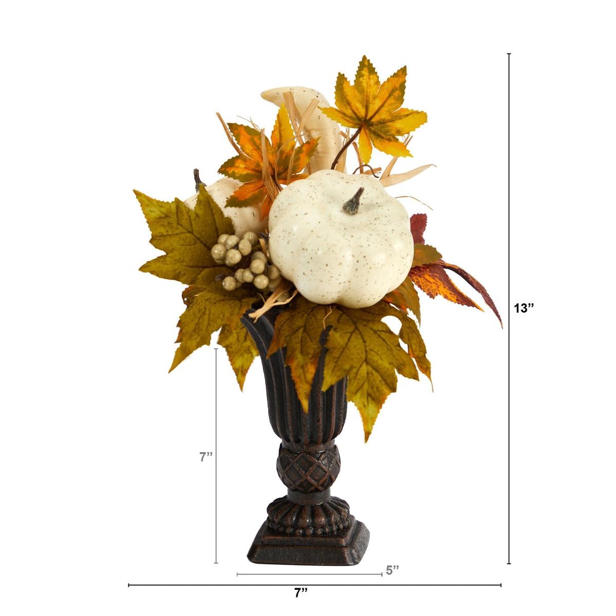 Shop For 13” Pumpkin and Berries Artificial Autumn Arrangement