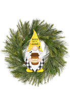 Shop For 13" Wooden Gnome Shaped Sign: Bumble Bee