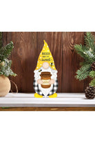 Shop For 13" Wooden Gnome Shaped Sign: Bumble Bee