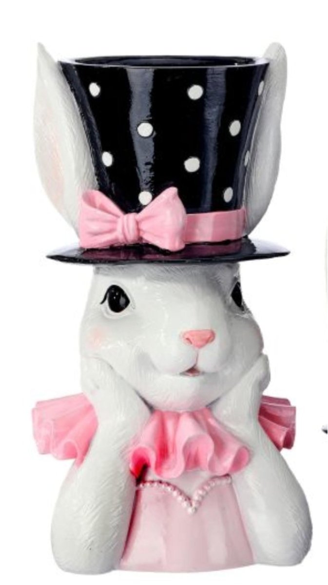 Shop For 13.5" Bunny Bust Planter